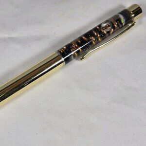 Studio Ghibli Spirited Away No Face Gold Color Floating Pen,No Ink(Can Be Added)